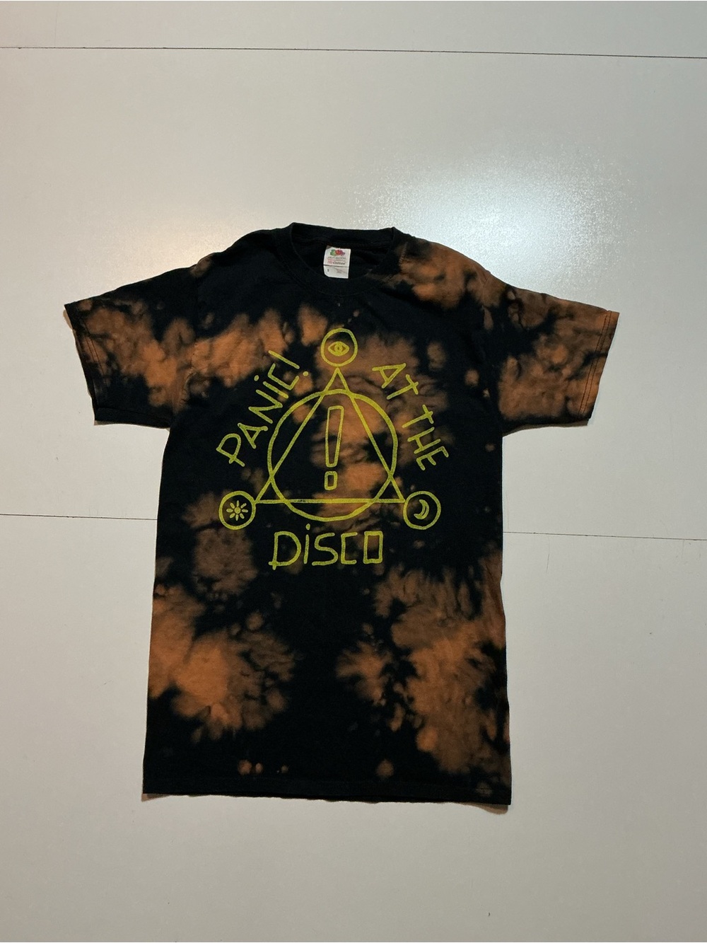 Panic At The Disco Triangle Moon Sun Eye Logo Rock Band Graphic S/S T-Shirt